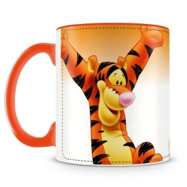 Imagem de Caneca Ursinho Pooh e Seus Amigos - Tigrão - Cerâmica 325ml - Amo Cane