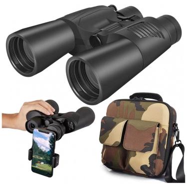 Imagem de Binóculos 24x50 À prova d e Bolsa de zenamento, Visão 914 Metros, MOSLA, Preto