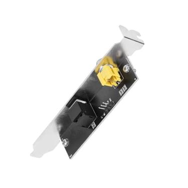 Imagem de Eacam Suporte de Cabo OutPlate, Padrão 192KHz, Material de Fibra de Vidro, Fácil Instalação, 12 X 2 X 1,8 Cm, Adequado para Várias Placas-mãe Com Defletor de Aço Inoxidável,