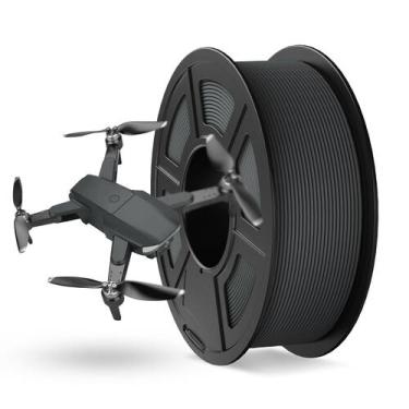 Imagem de Filamento de impressora 3D JAYO Rapid Matte PETG 1,75 mm 1,1 kg cinza