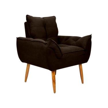 Imagem de Poltrona Opala Tokio para descanço confortável Toquio Matrix, SUEDE MA