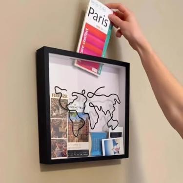 Imagem de Porta-sombras de colecionador de memória – 20 cm, perfeita para colecionar ingressos, cartões postais e muito mais!