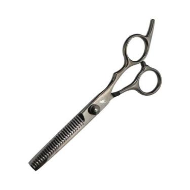 Imagem de Tesoura Profissional De Cabelo De 6 Polegadas, Tesoura De Desbaste Par