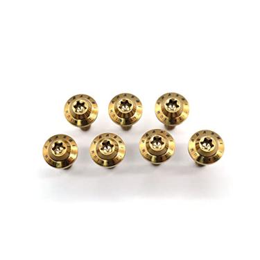 Imagem de Parafusos de montagem de discos de freio dianteiro Arashi para Honda CB600 Hornet 600 1998-1999, CB400 VTEC 1999-2015, VTR1000F SUPER HAWK FIRESTORM 97-07 Parafusos Torx afunilados de titânio M6x20