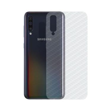Imagem de Película Traseira De Fibra De Carbono Transparente Para Samsung Galaxy A50 - Gorila Shield