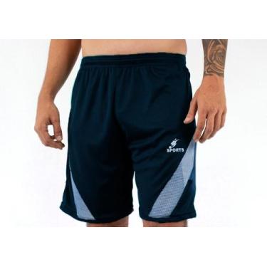 Imagem de Bermuda Futebol Academia Treino Masculino Plus - Organiky, G1, Marinho