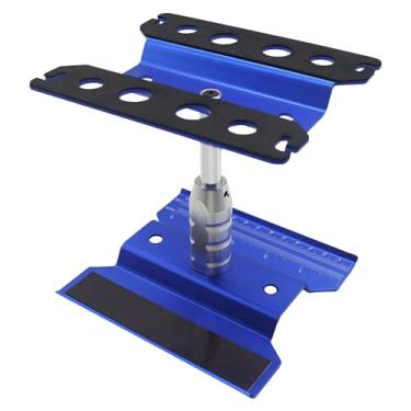 Imagem de RC Car Stand RC Repair Stand 360 Degree Rotation Lift or Lower for Traxxas Arrma Redcat Axial RC4WD HSP Losi 1/8 1/10 1/12 1/16 Scale RC Crawler Car Truck Buggies (Navy Blue)