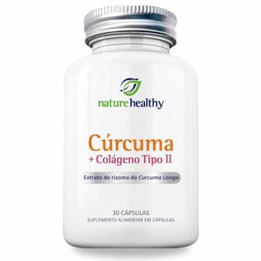 Imagem de EXTRATO DE CÚRCUMA LONGA 130MG + COLÁGENO TIPO II 40MG c/ 30 NATURE HEALTHY