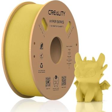 Imagem de Filamento Creality Hyper PLA Dourado 1kg 1,75mm Alta Velocidade e Alta Precisão
