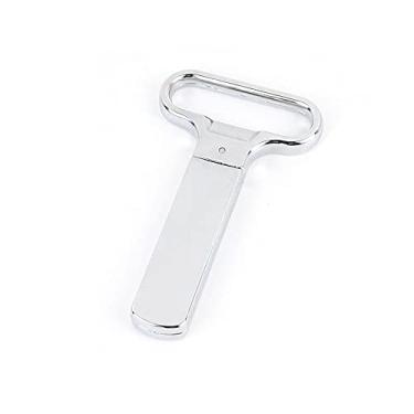 Imagem de Extrator de cortiça de dois pinos com tampa abridor de garrafa de vinho saca-rolhas de aço inoxidável para abertura de garrafa de vinho vintage