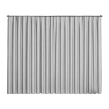 Imagem de Cortina Basic Blackout Tecido Corta Luz 6,00x2,50m para Trilho Suiço 5