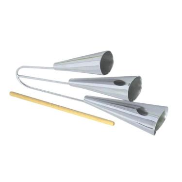 Imagem de Agogo Triplo Cromado Torelli To017