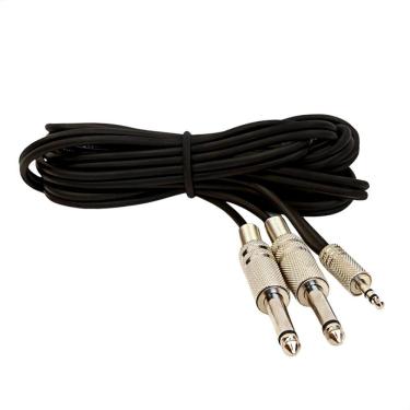 Imagem de Cabo P2 Estéreo Para 2 P10 Mono - 5 Metros