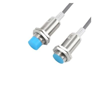 Imagem de UHFILYQBA 1 peça LM18 sensor de proximidade indutivo detector de metal interruptor de proximidade IP68 1500Hz 16 mm/10 mm/8 mm/5 mm distância NPN DC12/24V PLC (não nivelado, 16 MM-NPN NC)