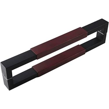 Imagem de Maçaneta de porta moderna, design interior e exterior dupla face substituição maçanetas modernas de porta deslizante, para porta de vidro/porta de madeira/porta de metal/porta de chuveiro