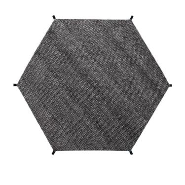 Imagem de HYUIO Tenda de trampolim de 1,8 a 4,5 m, capa de barraca de para-sol para trampolim, capa de proteção de trampolim compatível com modelos de 6 e 8 barras para ambientes externos