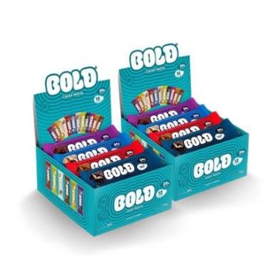 Imagem de BOLD Snacks barra de proteína -2 caixas de BOLD Mista (2 Caixas C/ 12 unid.)-Unissex