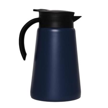 Imagem de Garrafa Térmica Daily Parede Dupla Inox Blue 1 L Mimo - Mimo Style
