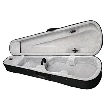 Imagem de Estojo Rígido De Violino Em Forma Triangular Para Violino Acústico Tamanho 4/4 Com Duas Alças De Ombro E Alça De Transporte Tamanho Completo Estojo de Violino