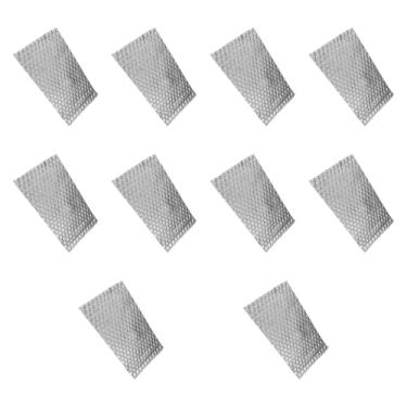 Imagem de KiBcsLic Conjunto de 10 peças de manta de isolamento acústico e térmico para carros, absorvendo impactos e atenuando o som em veículos, teto, assoalho portas, Prata