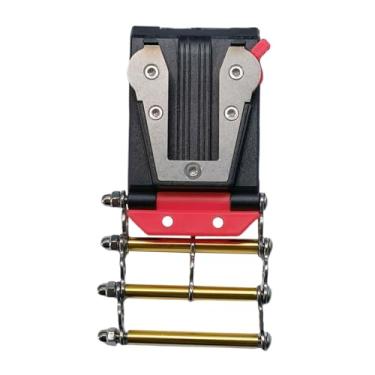 Imagem de Ｂｅｓｇａ Suporte para fita métrica com clipe para cinto, suporte de cintura para eletricista, fácil de instalar, prático e rápido para pendurar ferramentas, Td Corrente Direita