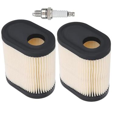 Imagem de 2 peças de filtro de ar 36905 para cortador de grama Toro Recycler 22 GTS 6.5HP 20016 20017 20018 Tecumseh 751-11122 LV195EA com vela de ignição RJ19LM