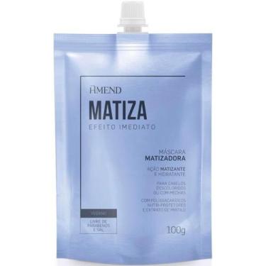 Imagem de Máscara Capilar Matizadora Amend Efeito Imediato 100g - Amend Cosmetic