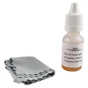 Imagem de Óleo De Conservação Para Espadas E Katanas Com Pano - GS
