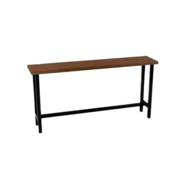 Imagem de Mesa de bar Mesa de bar madeira estreita e longa, retangular, mesa alta para cozinha, sala jantar estar(XX-Large)