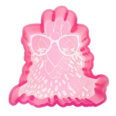 Imagem de (Design 300 opcionais) MUBYOK M561 Molde Freshie de silicone de frango para assar contas aromáticas suprimentos de carro Freshie