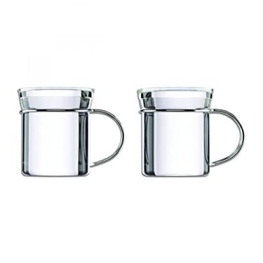 Imagem de Mono Conjunto de 2 xícaras de chá Filio de vidro