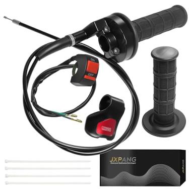 Imagem de Conjunto universal de mini acelerador e kit de cabos | Substituição direta para motores Coleman BT200X, CT200U/EX, MB200&Predator 212cc/196cc | Serve na maioria das mini bicicletas de guidão de 7/20.3
