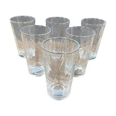 Imagem de Conjunto 6 Unidades Copo Vidro Arido - WELLMIX