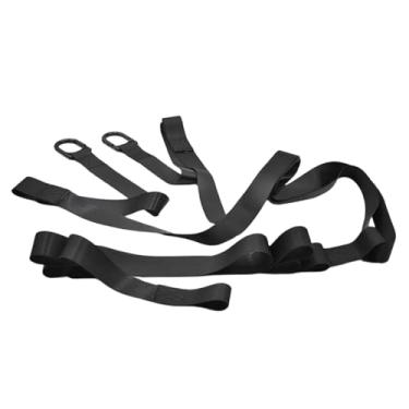 Imagem de kowaku Corda de reboque para motos de neve, corda de puxar esqui com ganchos para lago, gelo, cabana ao ar livre