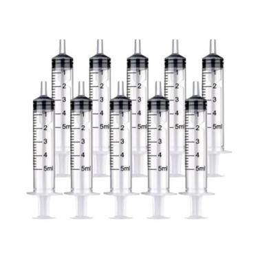 Imagem de Seringa Medidora De Nutrientes Para Hidroponia Reutilizável De Plástic