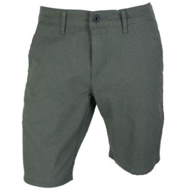 Imagem de Bermuda Sarja Masculina Ogochi Verde Musgo - 9376-Masculino