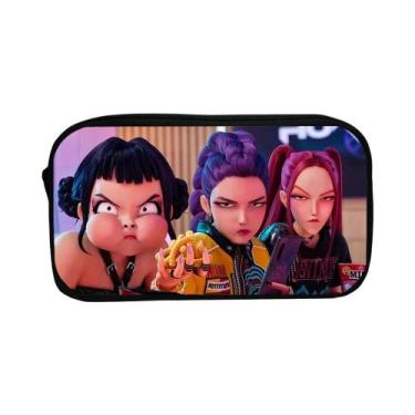 Imagem de Estojo De Lápis Grande Capacidade KPOP Demon Hunters Inspirado Em Film