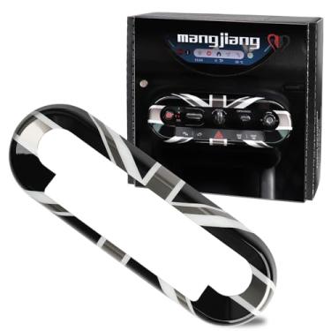 Imagem de MANG JIANG Capa decorativa de controle central de carro moldura protetora para painel de consoles centrais para Mini Cooper 2024 2025 e superior EV Electric J01 J05 / Combustível U25 F65 F66 F67