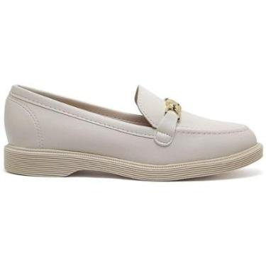 Imagem de Mocassim Feminino Moleca Branco Off - 56661-Feminino