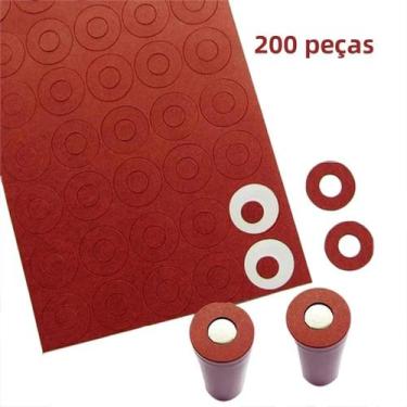 Imagem de Anéis Isolantes De Bateria 18650 200pcs Anéis Isolantes De Papel Cartã