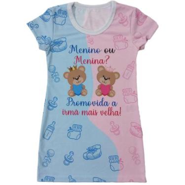 Imagem de Vestido Infantil Chá Revelação Ursinhos - Calupa, 10A