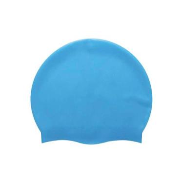 Imagem de Touca de Natação Silicone - Azul - Mor