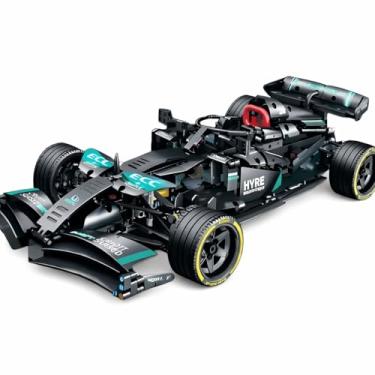 Imagem de Blocos De Montar Carro de Corrida Fórmula 1 de 1020 Peças com 52 Cm