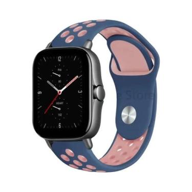 Imagem de Pulseira De Silicone De 20mm 22mm Para Amazfit GTS 4 GTR 3 2 Mini pro 