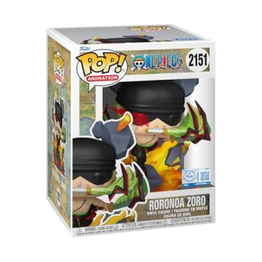 Imagem de Funko Pop! Premium: One Piece - Roronoa Zoro - (KOH) - Lorenor Zorro- Exclusivo da Amazon - Boneco colecionável de vinil - Ideia de presente - Mercadoria oficial - Brinquedos para crianças e adultos