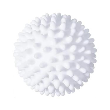 Imagem de Bola de PVC bolas de lavanderia reutilizáveis máquina de lavar bolas amaciantes de tecido roupas domésticas ferramentas de bola acessórios (branco, 10 peças)