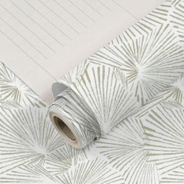 Imagem de Papel de parede de fundo de hotel decoração de parede adesivo de parede autoadesivo PVC material impermeável papel de parede para sala de estar quarto estudo escritório bege 44 * 1000 cm