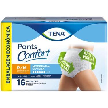 Imagem de Roupa Íntima Descartável TENA P/M - Pants Confort 16 Unidades, 1, 16, 