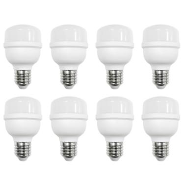 Imagem de Kit 8x Lâmpada Bulbo T Alta Potência Super LED 30~50W 6500K E27 Bivolt (Potência 20W)