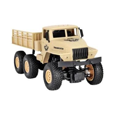 Imagem de Carro RC Off-Road Para Meninos 10Km/h 2.4G Brinquedo Militar Controlad